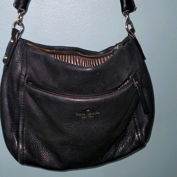 Vintage Kate Spade Black Leather